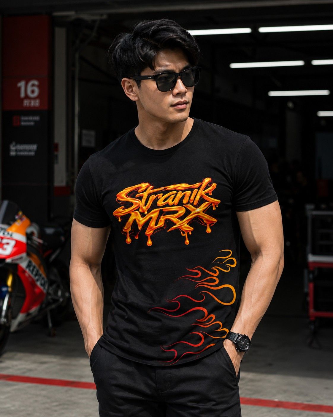 T-SHIRT TONGERET "Stranik MRX"
