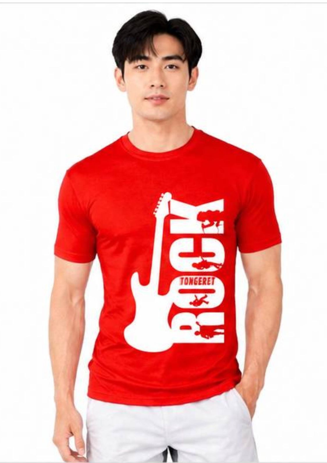 T-SHIRT TONGERET Smart Apparel – ROCK Red Editio